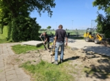 Plaatsing frame t.b.v. nieuw elektronisch scorebord (vrijdag 9 mei 2025) (2/31)
